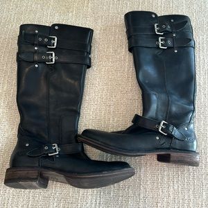UGG Moto boot in black size 7.5